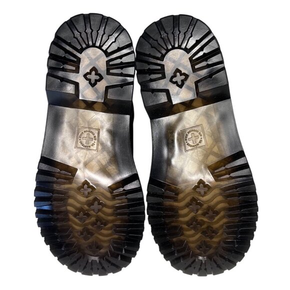 Dr. Martens Junior 1460 Serena Faux Fur Lined Leather Boots Black Girls 4 Wms 6 - Picture 12 of 12